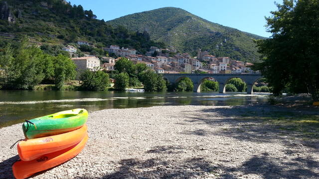 Canoë sur l'Orb