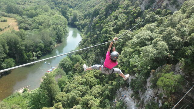 Gare aux vertiges ©Acroroc
