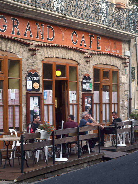 Café de Pays à Camplong ©G.Souche
