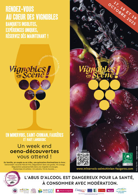 Affiche Vignobles en scène 2025