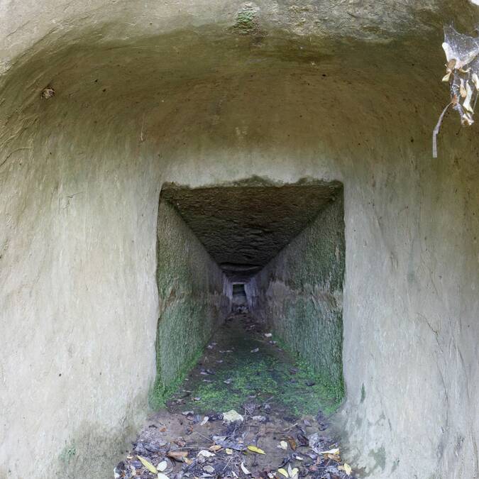 Sortie de la cuve de charge du moulin haut (Minerve)