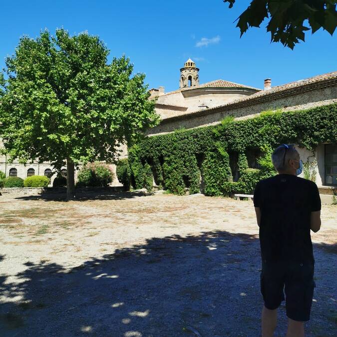Dans le parc de l'abbaye de Cassan ©A.Appert