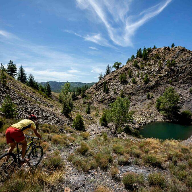 VTT Montagnes du Caroux©A.Allies-PaysHLV