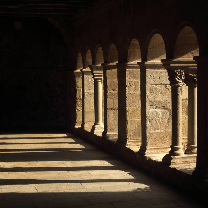 Cloître Languedoc France